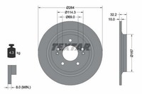 Bremsscheibe Hyundai T. Kona 1.6 T-GDI 17-