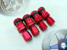 Tappo stelo valvola pneumatici in alluminio ruote pneumatici corte auto corsa...