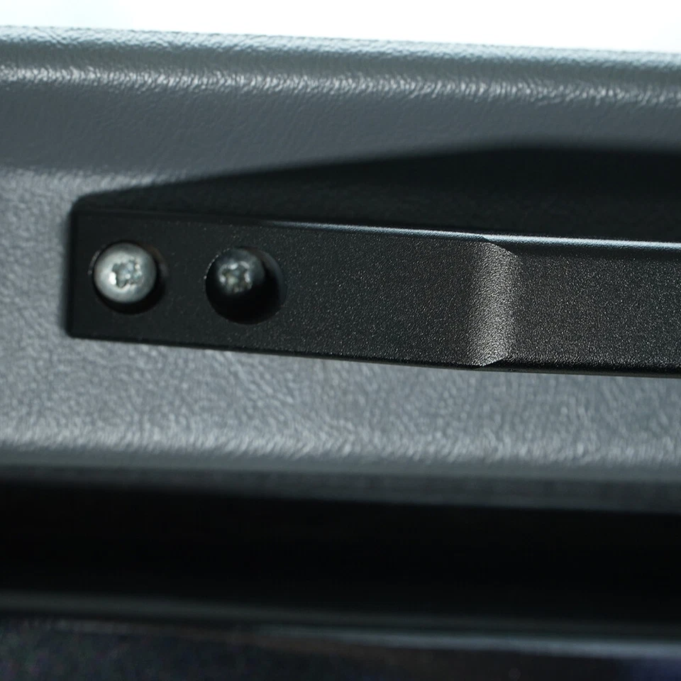 Cubierta de manija interior negra para techo de auto para Land Rover Defender 04-18 EE. UU. Foto 3 de 4