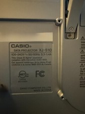 CASIO Data Projector XJ-S10 DLP Technology - LESS THAN 30 HOURS RUNTIME - USED