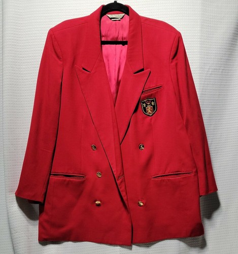 100% Wool Double Breasted Blazer Barn 