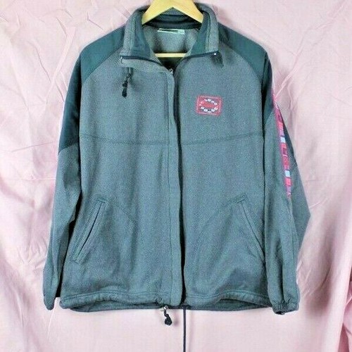 Diadora track top/giacca In grigio ricamato spellout - Foto 2 di 4