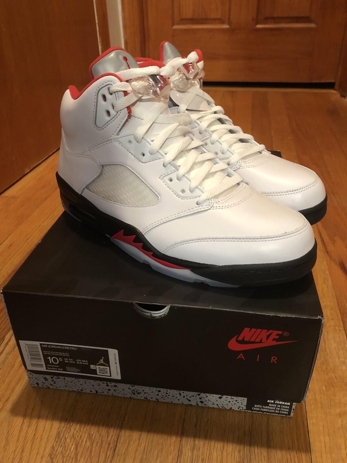 jordan 5 fire red 2012