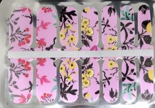 Color Nail Polish Strips 14ct.    NL107. READ DESCRIPTION BELOW