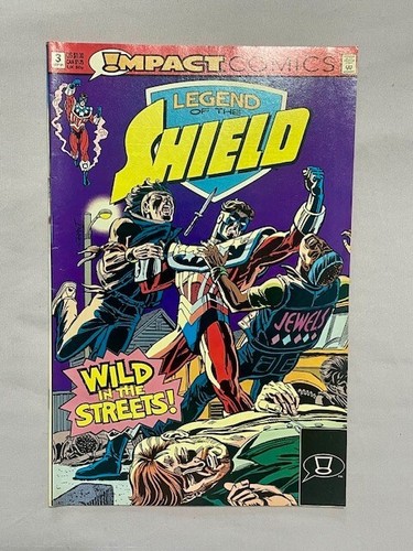 Impact Comics Lot - Rare Issues (Featuring Shield, Comet, Jaguar, Web, and Fly) - Picture 4 of 13