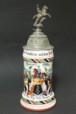 Alter Reservistenkrug Husaren 12 Torgau Thüringen Krug Bierkrug Torgauer Husar