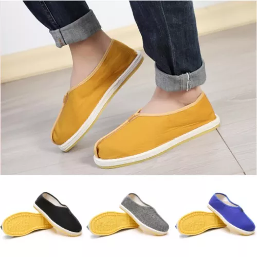 Hecho a mano Monje Budista Shaolin Zapatos Tai Chi Kung Fu Artes Marciales Tenis Retro - Imagen 4 de 20