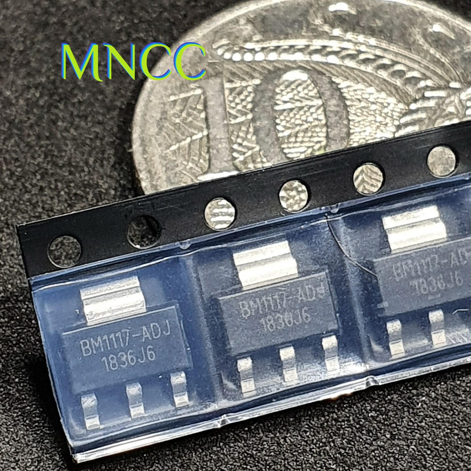 1 x BM1117-ADJ LDO Voltage Regulator Adjustable 1A SOT-223 IC Bookly ...