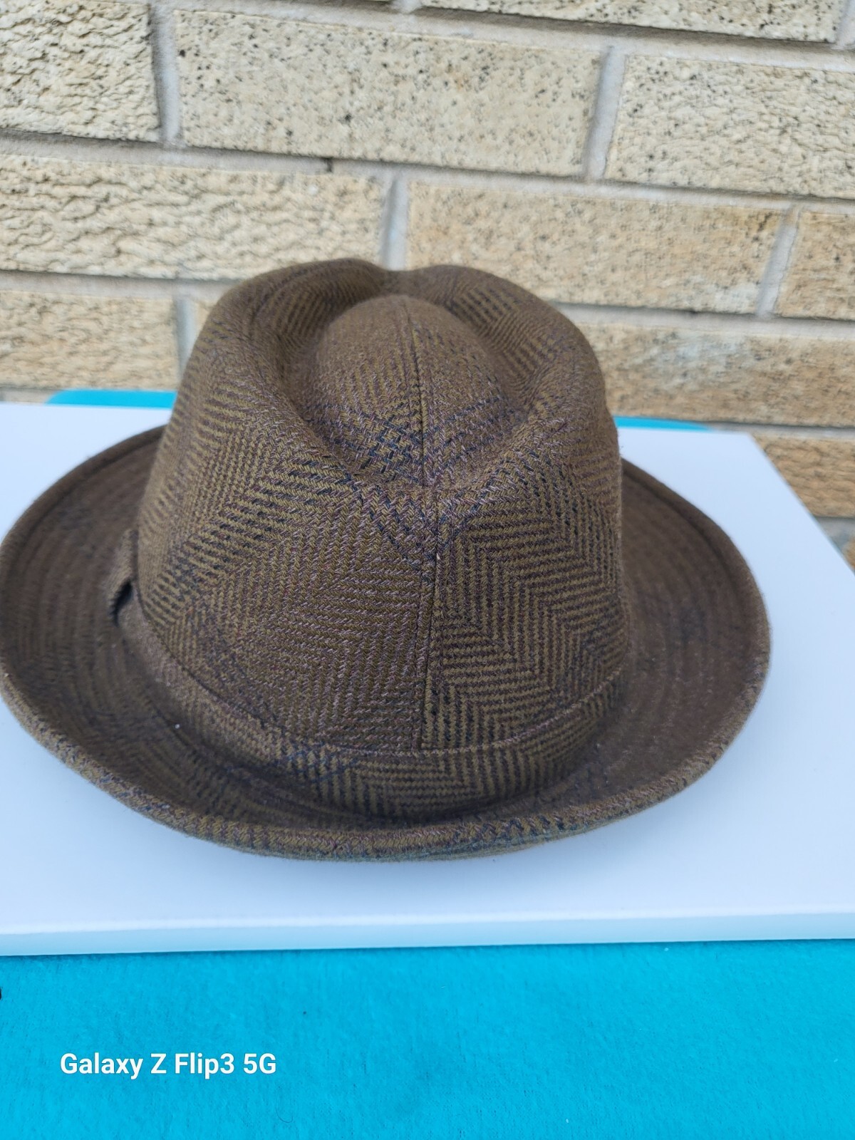 Original Faustmann Wool Hat Fedora Unique In The … - image 3