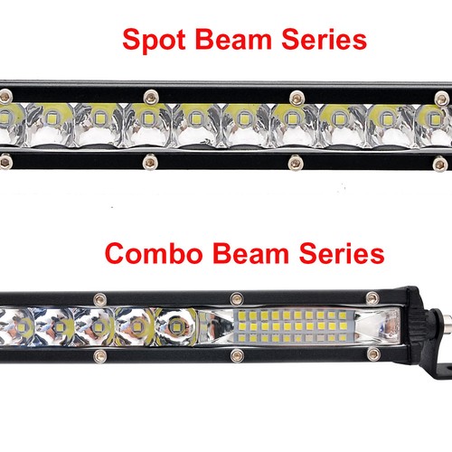 7/13/20/25/32/38/45/50 inch Single Row Slim LED Work Light Bar Car Offroad Truck - Bild 6 von 75
