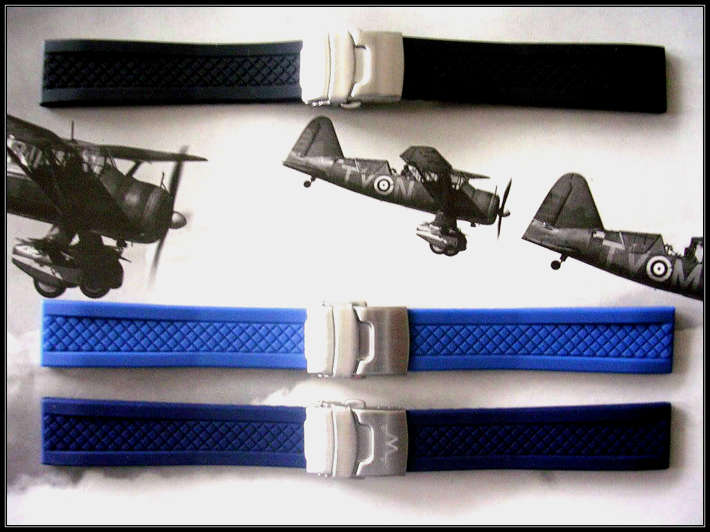 Cinturino Per Orologio In Silicone Traspirante Perforato 18mm - Foto 5