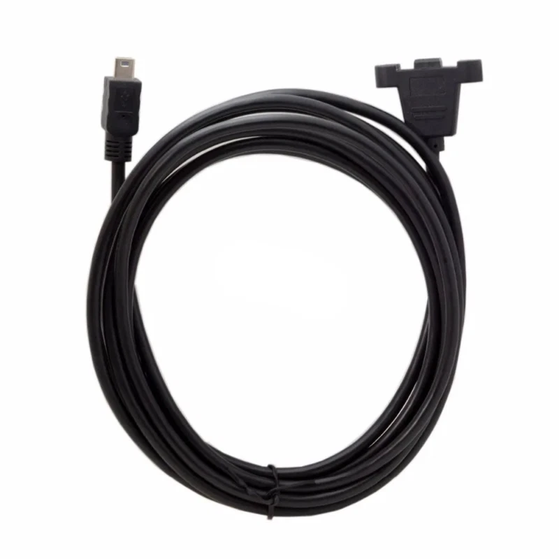 Mini 5 Pin Panel Mount Extension Cable | Male to Female | 5m - Image 3 of 4