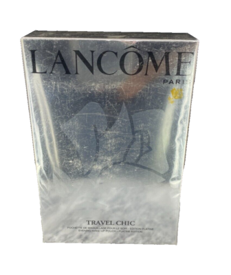 Lancome Travel Chic Evening Makeup Pouch Platine Edition Travel