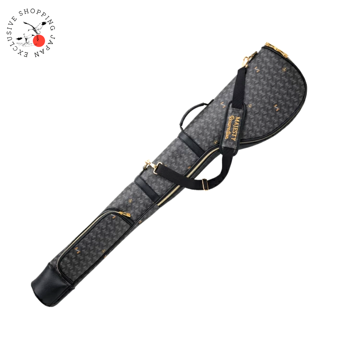 MAJESTY x Resurrection Golf Club Case 24ET Sunday Bag CC3405 Black