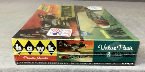 Vintage Hawk Spitfire MK 22 & Messerschmitt BF 109G Model Kit - 1/72 Scale - NIB - Picture 7 of 8