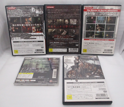 PS1 Silent Hill 1, PS2 Silent Hill 2 , 2 Directors Cut , 3 & 4