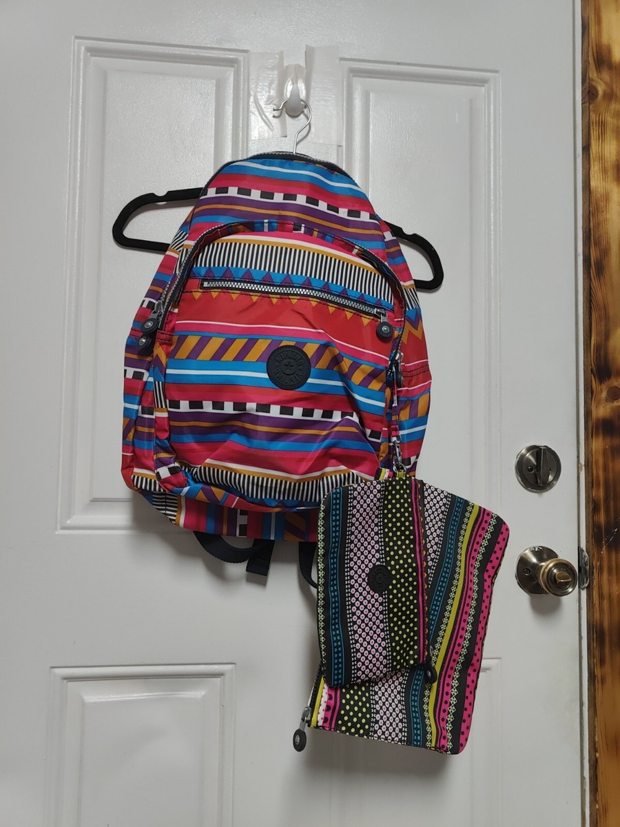 Kipling Backpack Clas Seoul Nylon Large Bag Weekend Travel  display picture 3