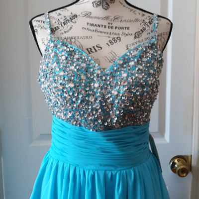 VILAVI OCEAN BLUE BEADED SPECIAL OCCASION DRESS | eBay VILAVI OCEAN BLUE BEADED SPECIAL OCCASION DRESS | eBay