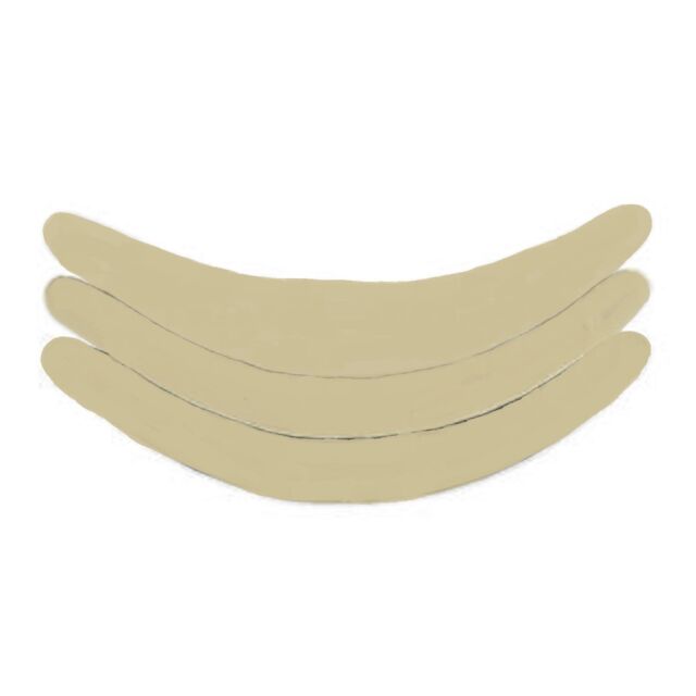 3 TUMMY LINERS BEIGE NUDE 100% COTTON LINER X LARGE SWEAT BELLY BAND UNISEX