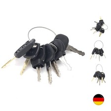 Gaohou Ersatz-Zündschlüssel-Set, Kompatibel Mit JCB, CAT, Komatsu, 14603, 14607