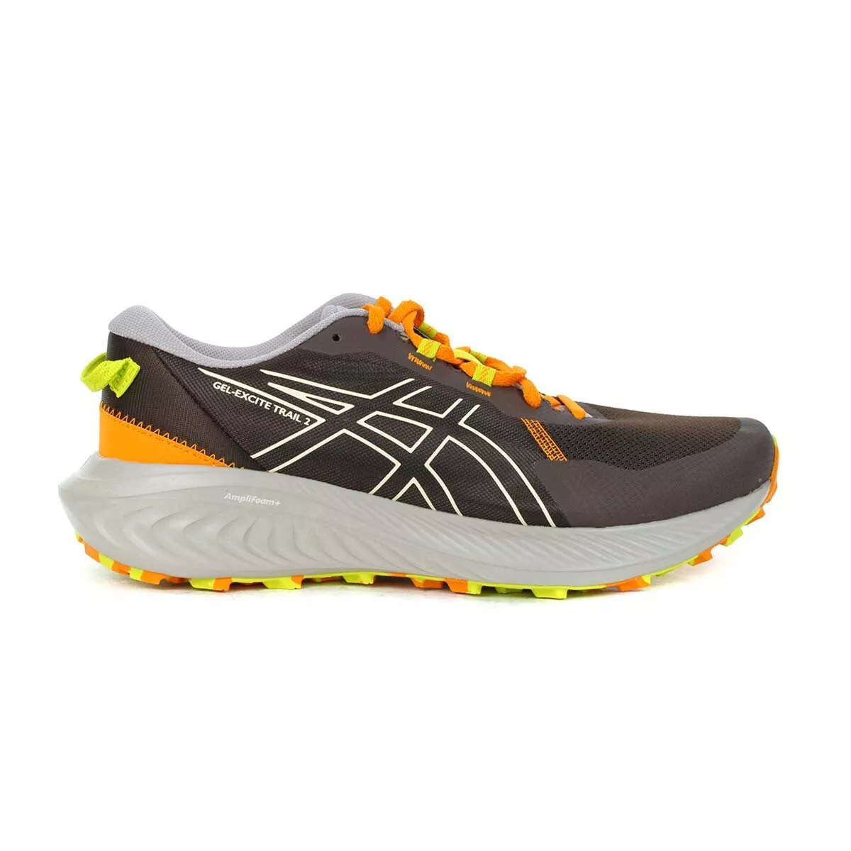 Asics mens frequent top trail running shoes black/birch