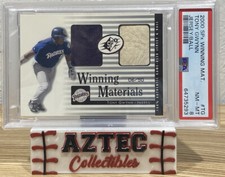 2000 SPX Winning Materials GOLD- Game-Used Jersey/Ball /50 Tony Gwynn HOF PSA 8 