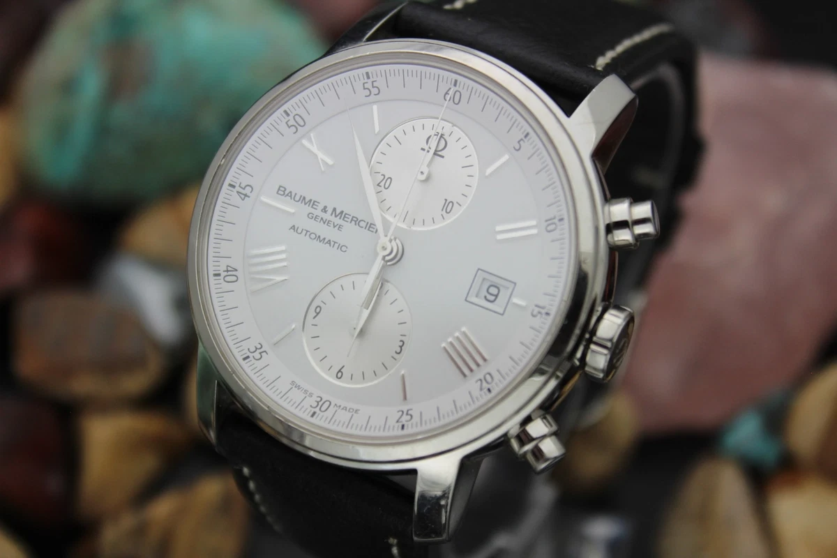 Baume mercier classima chronograph sales