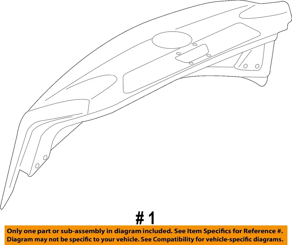 Used Deck Lid fits: 2015 Volkswagen Passat Sdn w/o rear view camera Grade B Foto 4 de 4