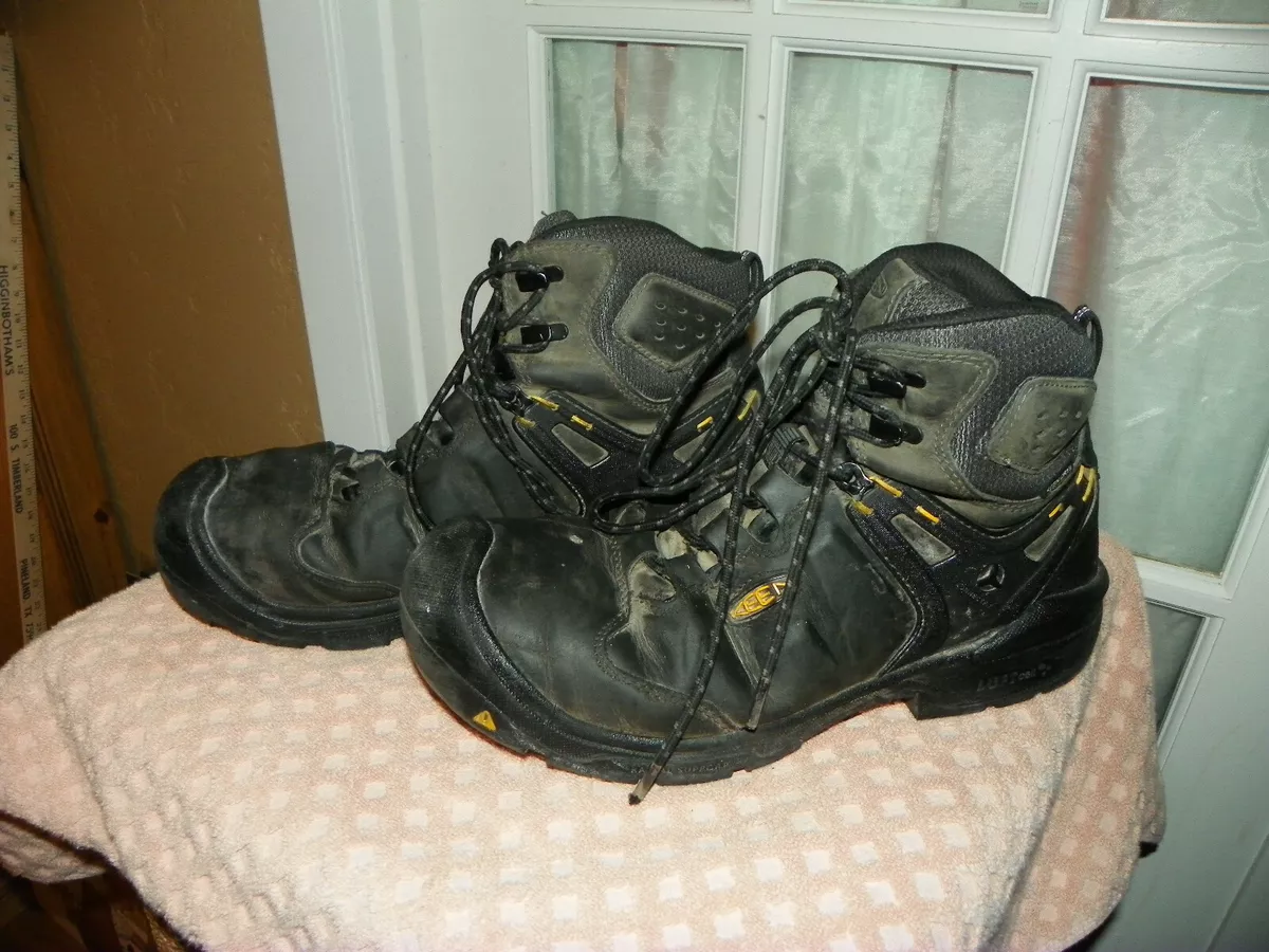 KEEN Utility 1021469 Waterproof Safety Toe Black Work Boots Men s
