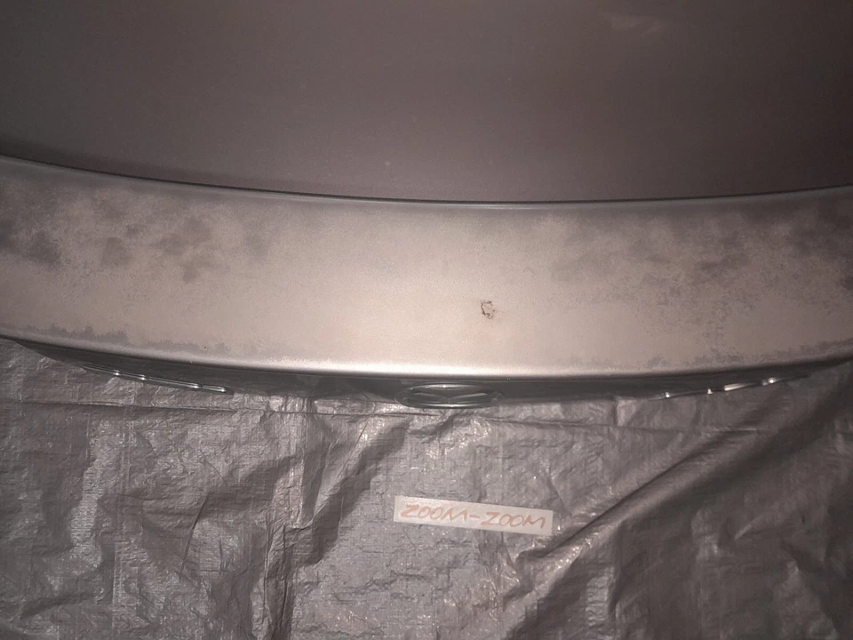 2004-2008 Mazda RX8 OEM REAR TRUNK LID DECK WITH SPOILER WING SILVER GREY 2005 Foto 3 de 4