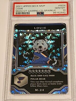 2021 Upper Deck MVP MASCOT GAMING CARDS - SPARKLE VARIATION 2021 Upper Deck MVP MASCOT GAMING CARDS - SPARKLE VARIATION