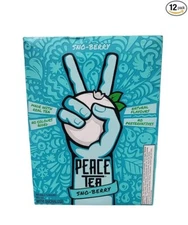 12 Cans of Peace Tea Sno-Berry Can 341ml/ 11.5oz Each From Canada- FREE SHIPPING