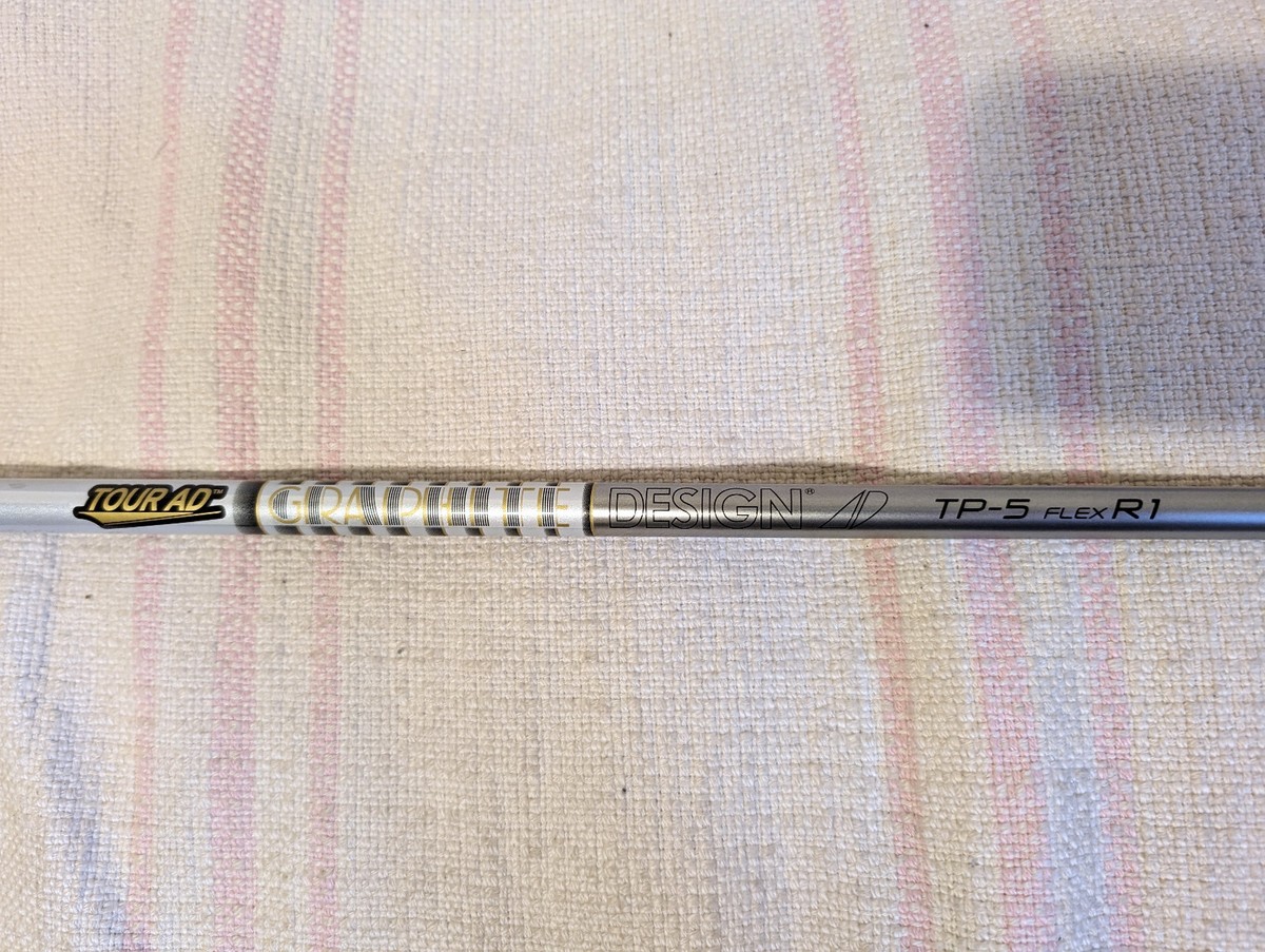 現状品 GRAPHITE DESIGN Tour AD PT-5 R1 Graphite Design Tour AD TP-5 R1 Flex Regular Driver Shaft Plays