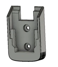 Battery Holster - Dewalt 20v Lithium - Custom Mount