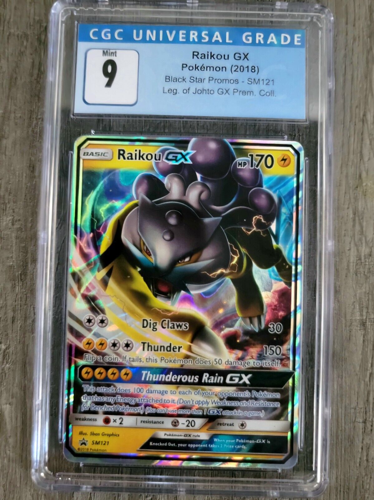 Raikou-GX (SM Black Star Promos SM121) – TCG Collector