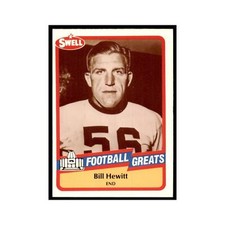 1989 CMC Swell Bill Hewitt Football Cards #46
