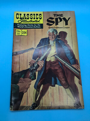 CLASSICS ILLUSTRATED #51 HRN166 THE SPY | eBay