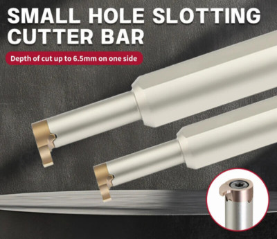 Slotting Cutter Bar Comma Blade Small Hole Lathe Hard MB-05GR 07GR 09GR 11GR