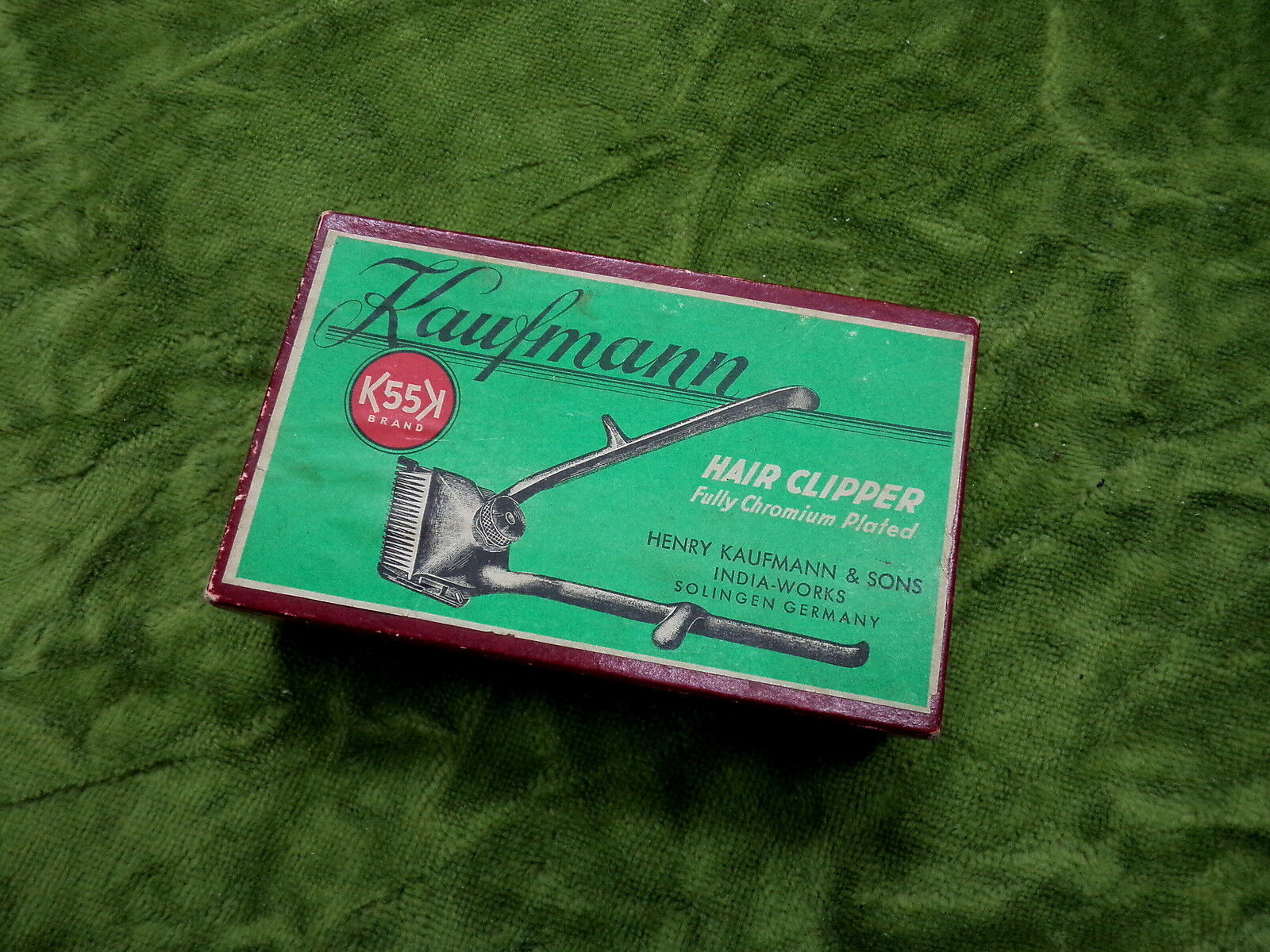 #NN. BOXED KAUFMANN GERMAN HAIR CLIPPERS | eBay