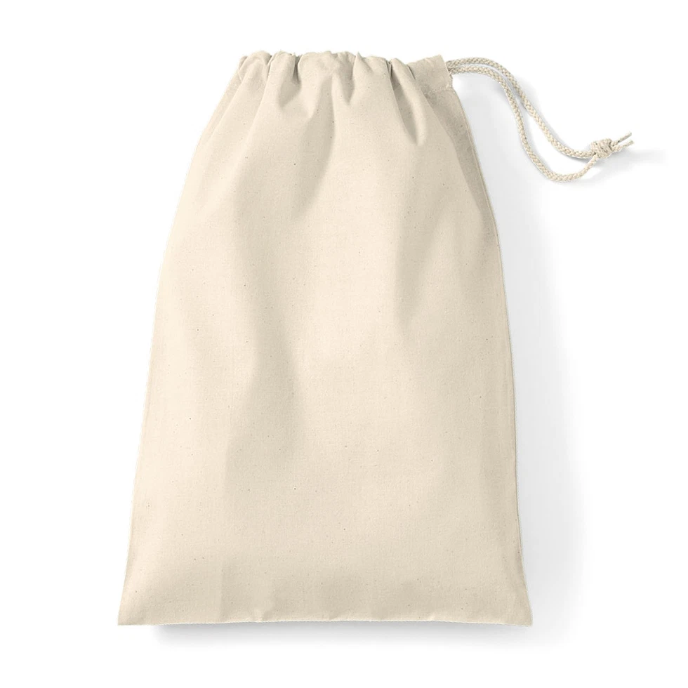 Canvas Drawstring Pouch, Canvas String Pouch