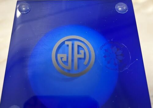 JONATHAN ADLER Hollywood Amenity Holder Blue/Acrylic NEW IN BOX - Picture 2 of 6