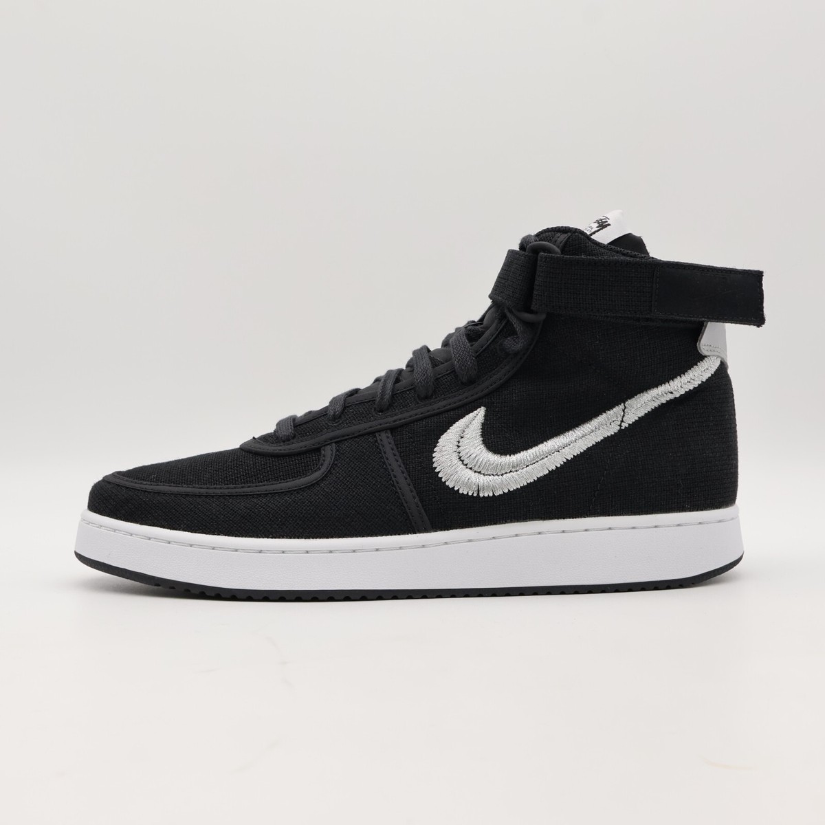 DX5425-001 Stussy Nike Vandal High Black Silver White Green DX5425-001 Stussy Nike Vandal High Black Silver White Green