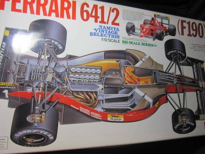 Tamiya 1/12 Ferrari 641/2 (F190) F1 formula Plastic model kit | eBay