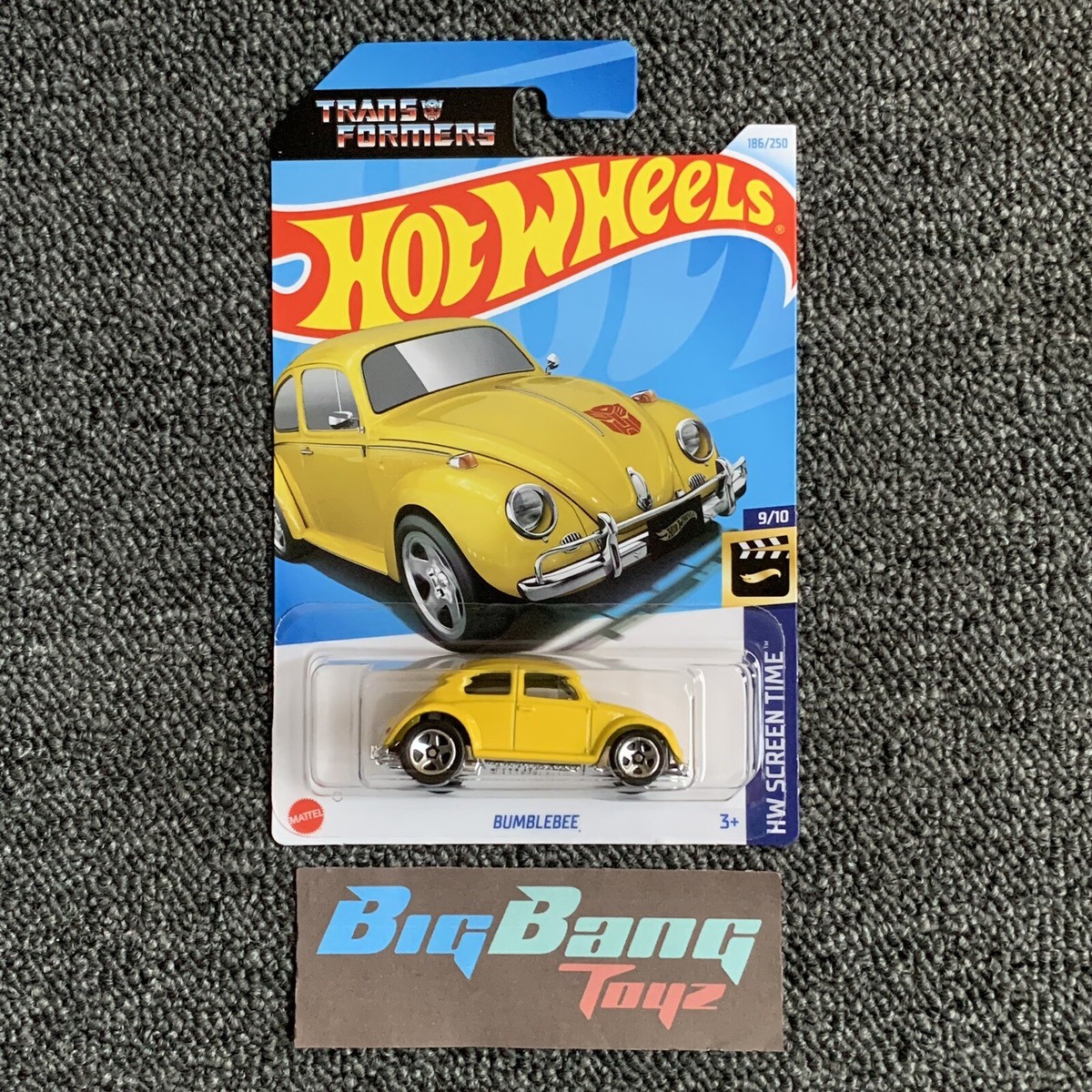 Hot Wheels Transformers Bumblebee #186 Mainline 2024 Case K/L (In
