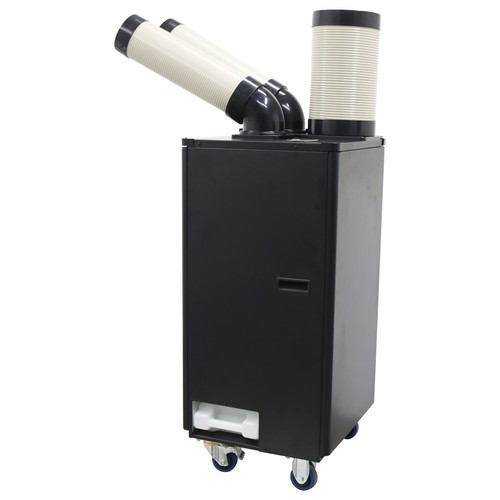 2 Tubes Industrial Air Conditioner Movable Spot Cooling Equipment 12000BTU 220V - Picture 13 of 24