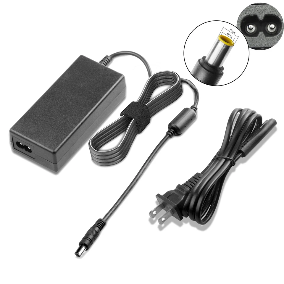 90W power charger AC Adapter for IBM Lenovo ThinkPad T400 T410 T60 R61 +cord - Image 4 of 4