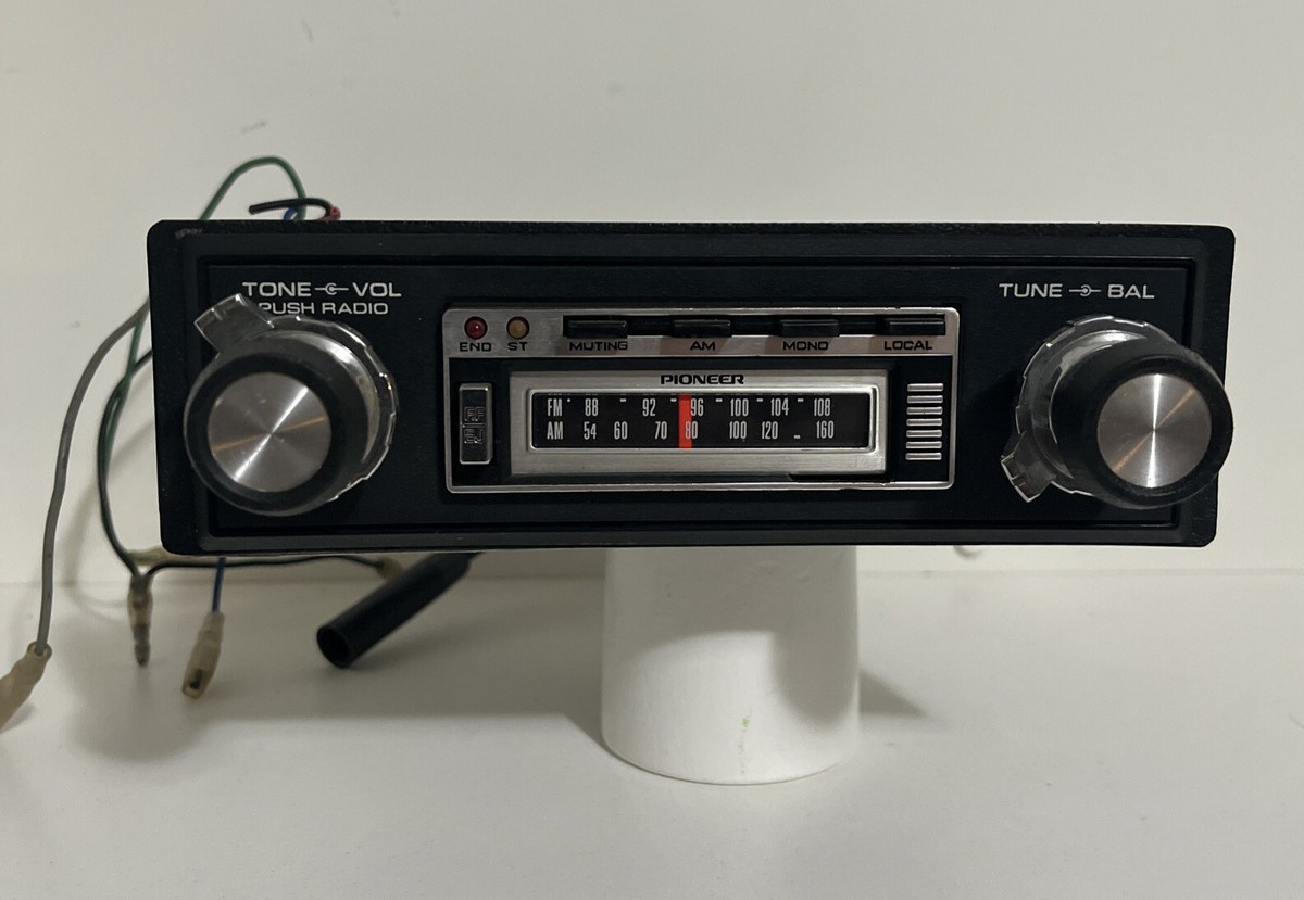 Pioneer Kp-1500 Vtg Car Radio Cassette Player Shaft Knob Pioneer Kp-1500 Vtg Car Radio Cassette Player Shaft Knob