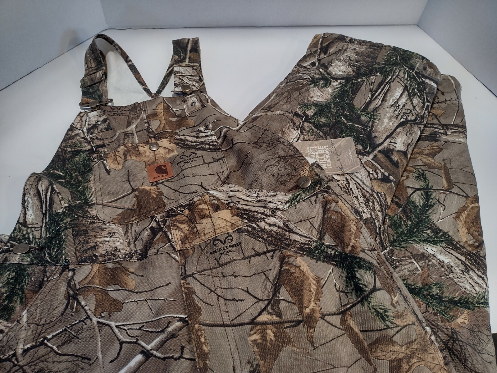 New Carhartt Overall Original Fit Size 12 Xtra Camo 200 CM8648 CR01 HD  Lined | eBay