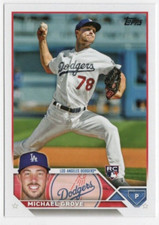 2023 Topps Series 1 #15 Michael Grove Los Angeles Dodgers Card