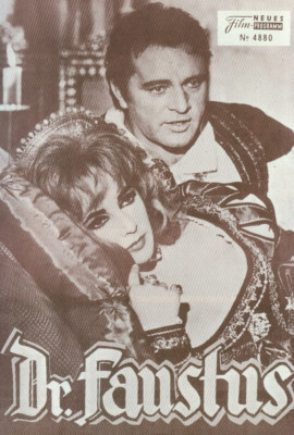 Neues Filmprogramm Nr. 04880 Dr. Faustus (04 Seiten) Elizabeth Taylor